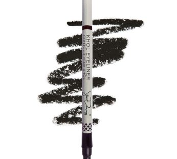 Jillian Dempsey Kh?l Eyeliner | Waterproof Eyeliner Pencil with Built-in Smudger | Long-Lasting Intense Color I Jet Black