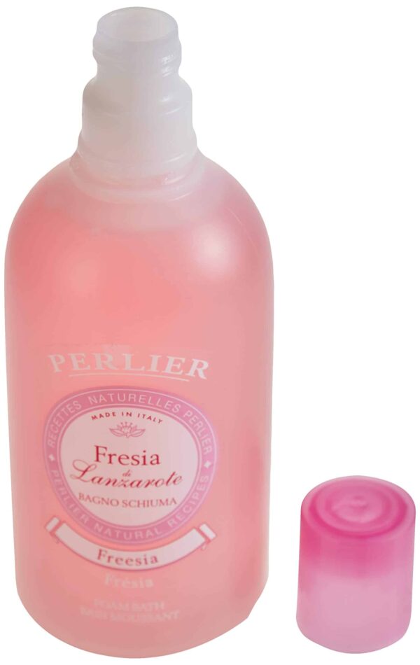 Perlier Freesia Foam Bath - Natural & Calming Aromatherapy Bubble Bath For Women And Men - Rich Foaming Formula Provides Deep Moisturization And Hydra - Image 3