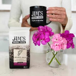 Jim?s Organic Coffee ? Jo-Jo?s Java Blend ? Medium/Light Roast, Whole Bean, 5 lb Bulk Bag - Image 4