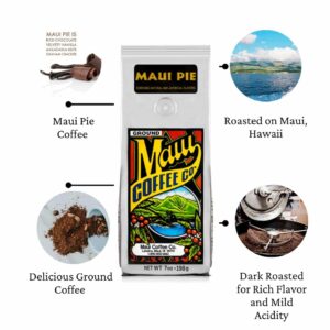 Maui Coffee Company, Maui Blend Maui Pie coffee, 7 oz. - Ground - Image 3