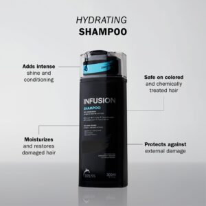 TRUSS Infusion Hair Shampoo - Cleansing Shampoo for Dry Hair Repair, Hydration and Protection - 100% Vegan, Color-Safe Formula with Anti-Aging Benefit - Image 2