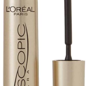 L'Oreal Paris Telescopic Mascara, Black [905] 0.27 oz (Pack of 2) - Image 1