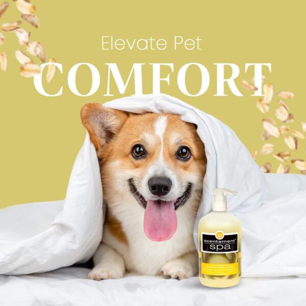 Best Shot Spa Oatmeal Body Wash, Lemon Vanilla, 16 oz - Image 3