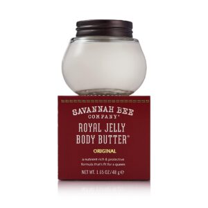 Savannah Bee Company Royal Jelly Body Butter - Deep Hydrating Body Butter for Dry Skin - Image 1