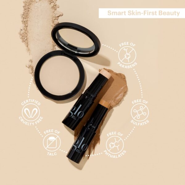 Glo Skin Beauty Cream Stay Shadow Stick (Beam) - Multi-Purpose Eyeshadow Mineral Makeup Can Also Be Used as Liner on Lips or Cheeks, 12-Hours of Wear - Image 4