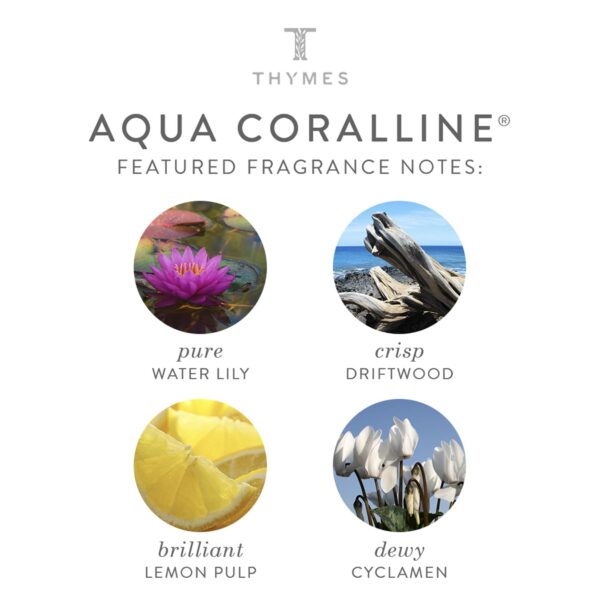 Thymes Aqua Coralline Bath Soap - 6 Oz - Aqua Coralline - Gentle Bar Soap Cleanser - Image 3