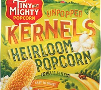 Tiny But Mighty Heirloom Popcorn, Healthy and Delicious, Unpopped Kernels, 1.25lb Bag
