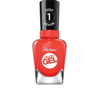 Sally Hansen Miracle Gel Nail Polish, Shade World Wide Red 409 (Packaging May Vary)