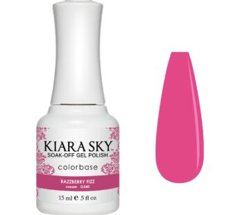 Kiara Sky Professional Nails LED UV Soak Off Gel Polish – Razzberry Fizz G540