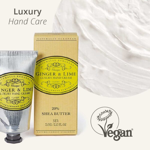 Naturally European Fragrance by Somerset Ginger and lime hand cream by somerset, 2.52 Fl Oz - Image 2