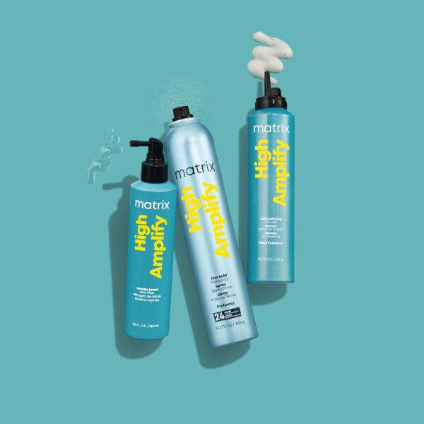 Matrix High Amplify Foam Volumizer Full Bodifying Mousse | Lightweight Lasting Volume | For Fine, Limp Hair | Conditioning Shine | Adds Thickness | Sa - Image 6