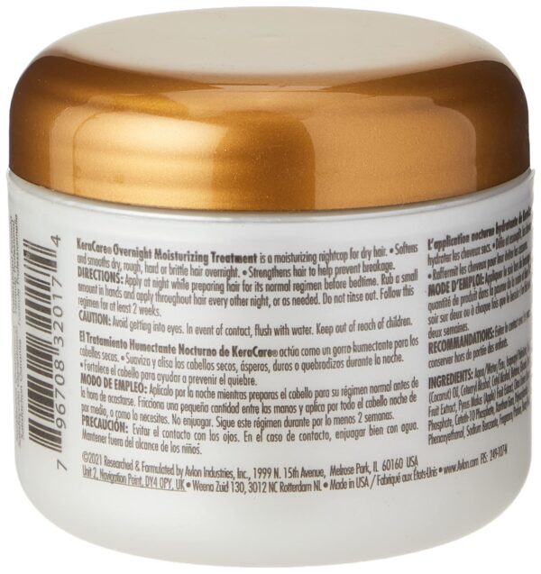 Avlon Keracare Overnight Moisturising Treatment, 4 Ounce - Image 3