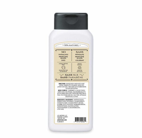 J.R. Watkins Daily Moisturizing Body Wash, Coconut Milk & Honey, 18 ounce (Pack of 6) - Image 7