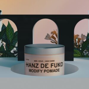 Hanz de Fuko Modify ? Premium Mens Hair Styling Pomade with Medium Hold & High Shine Finish, 2oz - Image 6