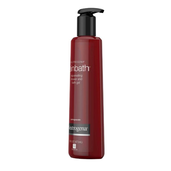 Neutrogena Rainbath Rejuvenating and Cleansing Shower and Bath Gel, Moisturizing Body Wash and Shaving Gel with Clean Rinsing Lather, Pomegranate Scen - Image 8