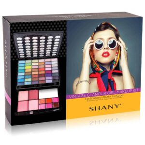 SHANY Glamour Girl Makeup Kit Eyeshadow Palette with Eyeshadows, Blushes, Lipstick Lip-gloss, Makeup Mirror, Makeup applicators, Premium Gift Packagin - Image 5