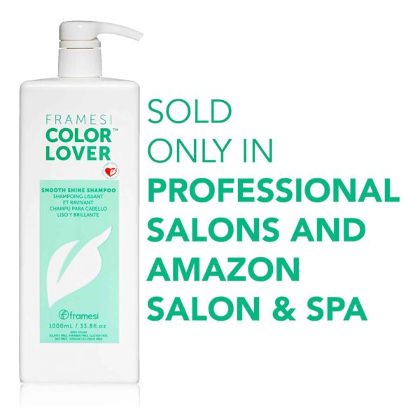 Framesi Color Lover, Smooth Shine Shampoo, 33.8 fl oz - Image 5