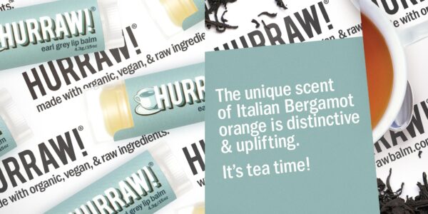 Hurraw! Earl Grey Lip Balm: Organic, Certified Vegan, Cruelty and Gluten Free. Non-GMO, 100% Natural Ingredients. Bee, Shea, Soy and Palm Free. Made i - Image 4
