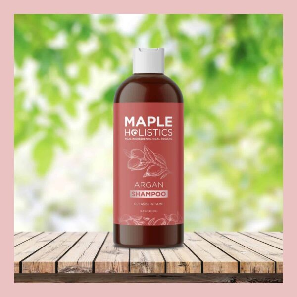 Argan Oil Shampoo for Dry Hair - Sulfate Free Shampoo for Damaged Hair and Frizz with Argan Oil for Hair - Volumizing Shampoo for Hair Shine and Volum - Image 7