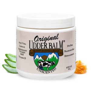 Unscented Original Udder Balm for Cracked Dry Skin 16 Fl Oz - Image 1