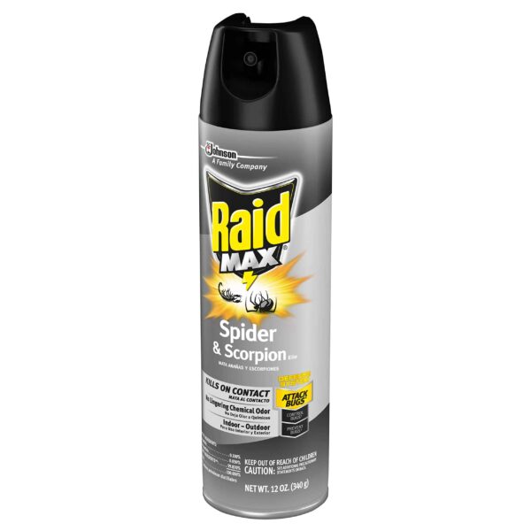 Raid Max Max Spider & Scorpion Killer - 12 oz - 2 pk - Image 4