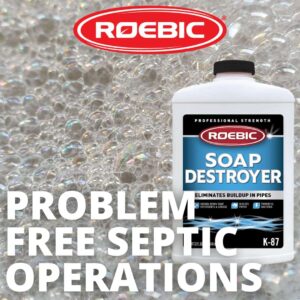 Roebic K-87-SD, Grease And Paper Digester: Exclusive Bacteria Eliminates Buildup in Septic Tank Pipes - 32 Fl Oz (Pack of 1) - Image 6