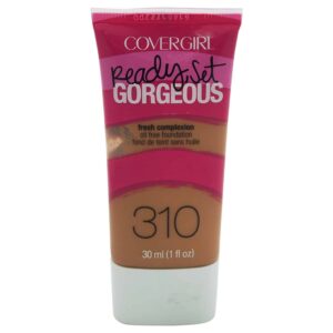 COVERGIRL Ready Set Gorgeous Foundation Classic Tan 310, 1 oz (packaging may vary) - Image 1