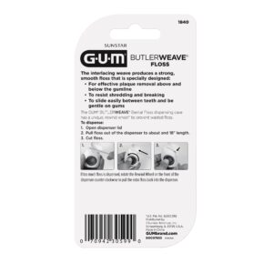 GUM ButlerWeave Dental Floss 200 Yard - Image 5