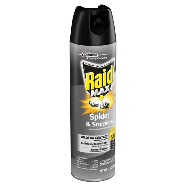 Raid Max Max Spider & Scorpion Killer - 12 oz - 2 pk - Image 3