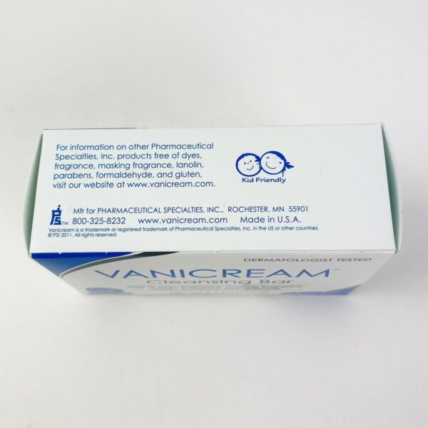 Vanicream Cleansing Bar, Fragrance Free, Unscented, 1 Count - Image 5