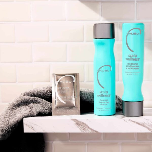 Malibu C Scalp Wellness Hair Shampoo - Sulfate-Free & Moisturizing Shampoo for Dry Scalp - Nourishing Scalp Care with Essential Oils and Surfactant Te - Image 8