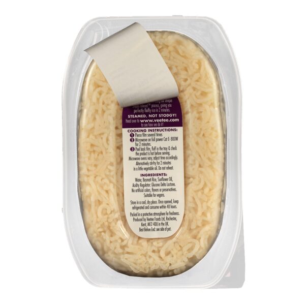 Veetee Basmati Rice - 2 Minute Rice Microwavable Meals - Instant Rice Meals Ready to Eat Gluten Free Precooked Rice - 9.9oz (Pack of 6) - Image 4