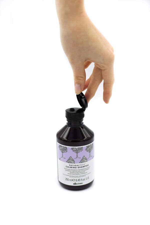 Davines Naturaltech CALMING Shampoo, Gentle Cleansing While Relieving Itch In Sensitive Scalps, 8.45 Fl. Oz. - Image 5