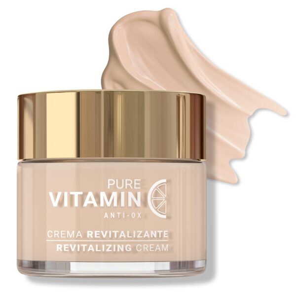 Noche Y Dia Vitamin C Face Cream - Anti Aging Moisturizer with Ascorbic Acid - Hydrating Lotion for Wrinkles, Fine Lines, and Even Skin Tone - Boost C
