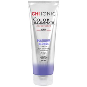 CHI Color Illuminate Conditioner, Helps Maintain Fresh Color In Natural & Color-Treated Hair, Sulfate, Paraben, & Cruelty-Free, Mahogany Red, 8.5 Oz - Image 1