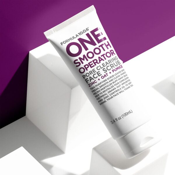 FORMULA 10.0.6 - One Smooth Operator Pore Clearing Face Scrub 3.4 fl oz - Image 3