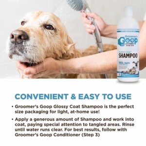 Groomer's Goop Glossy Coat Pet Shampoo - 16 oz Flip-Top Bottle - Image 7