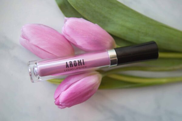 Aromi Matte Liquid Lipstick | Light, Baby Pink Lip Color with Blue Undertones, Long-lasting, Vegan, Cruelty-free, Smudge Proof, Waterproof (Ballet Sli - Image 4