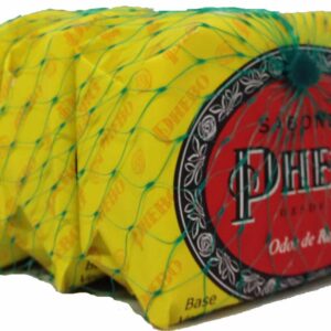 Linha Tradicional Phebo - Sabonete em Barra de Glicerina Odor de Rosas 90 Gr - (Phebo Classic Collection - Glycerin Bar Soap Scent of Roses 3.2 Net Oz - Image 1