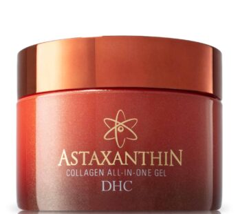 DHC Astaxanthin Collagen All-in-One Gel, Brightening Daytime Facial Moisturizer, Lightweight, Toning, Hydrating, Absorbs Quickly, Collagen, Fragrance
