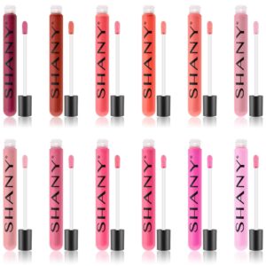 SHANY The Wanted Ones - 12 Piece Lip Gloss Set with Aloe Vera and Vitamin E - Image 6