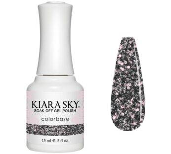 Kiara Sky Professional Nails LED UV Soak Off Gel Polish – Polka Dots G459 – Matte Glitter