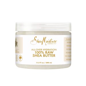 SheaMoisture All-Over Hydration for Ultra-Healing for Dry Skin 100% Raw Shea Butter 11.5 oz - Image 1