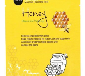 Celavi Essence Facial Mask Paper Sheet Korea Skin Care Moisturizing 12 Pack (Honey)
