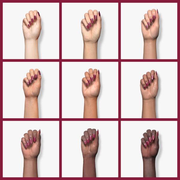 Revlon Nail Enamel, Chip Resistant Nail Polish, Glossy Shine Finish, in Plum/Berry, 620 Bewitching, 0.5 oz - Image 4