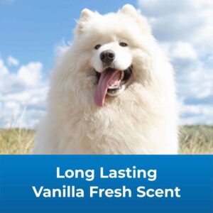 Pet-Ag Fresh ?n Clean Whitening Snowy-Coat Shampoo, Vanilla Scent - 18 oz - Bleach-Free Formula to Correct Yellow Discoloration - Strengthens & Moistu - Image 3