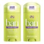 Ban Deodorant 2.6 Ounce Invisible Solid Shower Fresh (76ml) (2 Pack)