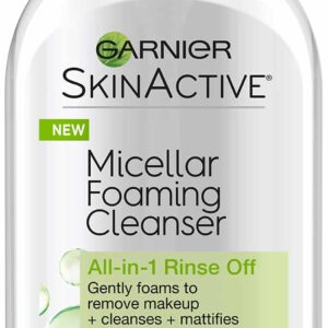 Garnier SkinActive Micellar Foaming Face Wash, For Oily Skin, 6.7 fl oz - Image 1