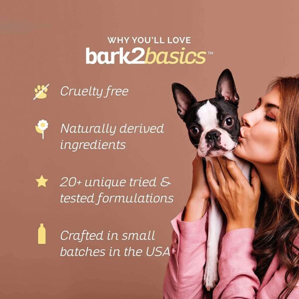 Bark2Basics Wild Berry Dog Shampoo, 16 oz - Naturally Derived, Unique Herbal Blend, For Dry Itchy Skin, Gentle, Moisturizing - Image 5