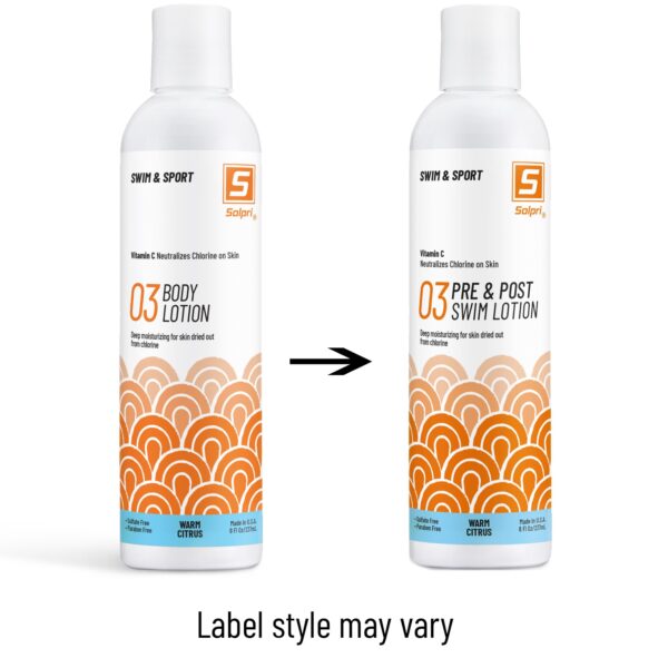 Solpri Pre and After Swim Lotion with Vitamin C 8 Fl Oz - Pre Swim Chlorine Skin Protection, Pre Swim Lotion for Chlorine (8 Fluid Ounce, Warm Citrus) - Image 6